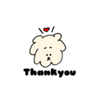 もふもふのわんこスタンプ（個別スタンプ：5）