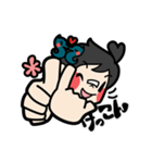 うぃらぶ日本手話言語1（個別スタンプ：36）
