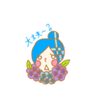 おはな族の人びと（個別スタンプ：3）