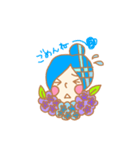 おはな族の人びと（個別スタンプ：6）