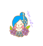おはな族の人びと（個別スタンプ：9）