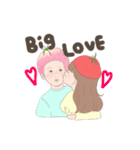 あまいかおり 。（個別スタンプ：4）