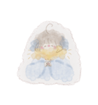 もふもふの子と（個別スタンプ：5）