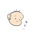 もちもちあかちゃん（個別スタンプ：11）
