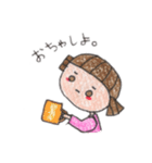 ほの。いろえんぴつタッチ（個別スタンプ：9）