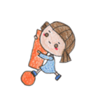 ほの。いろえんぴつタッチ（個別スタンプ：25）