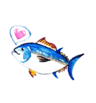 魚と仲間（個別スタンプ：7）