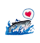 魚と仲間（個別スタンプ：15）