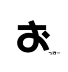 一文字大文字〜英語〜（個別スタンプ：7）