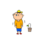 ほっこりかわいい男の子のスタンプ（個別スタンプ：7）