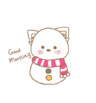 オタクなゆきだるま達。（個別スタンプ：16）