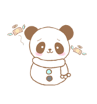 オタクなゆきだるま達。（個別スタンプ：40）
