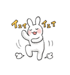 らくがきうさぎのお返事スタンプ2（個別スタンプ：22）