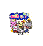 ちょっとしたゲームで使う猫のスタンプ（個別スタンプ：8）