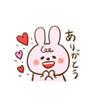 まえがみうさぎさん（個別スタンプ：5）