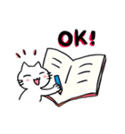 使える！基本の猫スタンプ（個別スタンプ：12）