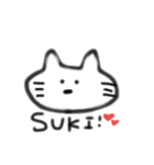 きりんときどきねこ？（個別スタンプ：7）