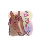 馬と色（個別スタンプ：13）