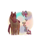 馬と色（個別スタンプ：19）