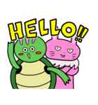 ジェニー＆ポム（個別スタンプ：24）