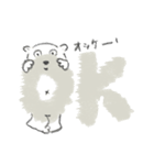 豪雪としろくま（個別スタンプ：3）