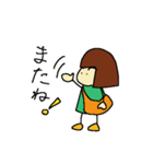 おかっぱちゃん vol.2（個別スタンプ：5）