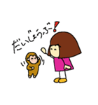 おかっぱちゃん vol.2（個別スタンプ：35）