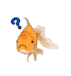 金魚りっちー（個別スタンプ：3）