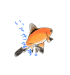 金魚りっちー（個別スタンプ：7）