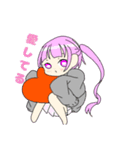 XL少女（個別スタンプ：7）