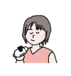 ワレアアイナのお仕事2（個別スタンプ：1）