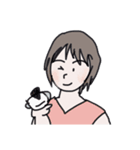 ワレアアイナのお仕事2（個別スタンプ：2）
