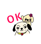 ツン犬とデレ犬（個別スタンプ：5）