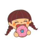 おんなのこたちの日常すたんぷ（個別スタンプ：21）