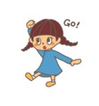 おんなのこたちの日常すたんぷ（個別スタンプ：22）