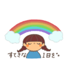 おんなのこたちの日常すたんぷ（個別スタンプ：24）