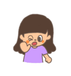 おんなのこたちの日常すたんぷ（個別スタンプ：35）