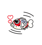 金魚屋が書いた金魚（個別スタンプ：8）