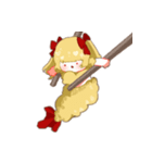 エビフライ人魚（個別スタンプ：16）