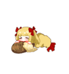 エビフライ人魚（個別スタンプ：21）
