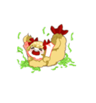 エビフライ人魚（個別スタンプ：26）