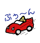 図形クラブ！いつでもさんかくちゃん（個別スタンプ：15）