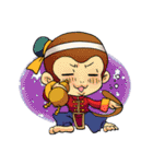 元気ハツラツな動物たち（個別スタンプ：4）