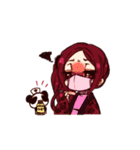 LOVELY女子のこんな日常（個別スタンプ：32）