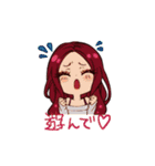 LOVELY女子のこんな日常（個別スタンプ：38）
