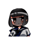 やる気のないぱっつんガールズ（個別スタンプ：15）