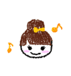 クレヨンでおえかき（個別スタンプ：5）