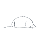 不気味なネズミ（個別スタンプ：2）