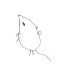 不気味なネズミ（個別スタンプ：20）