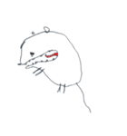 不気味なネズミ（個別スタンプ：21）